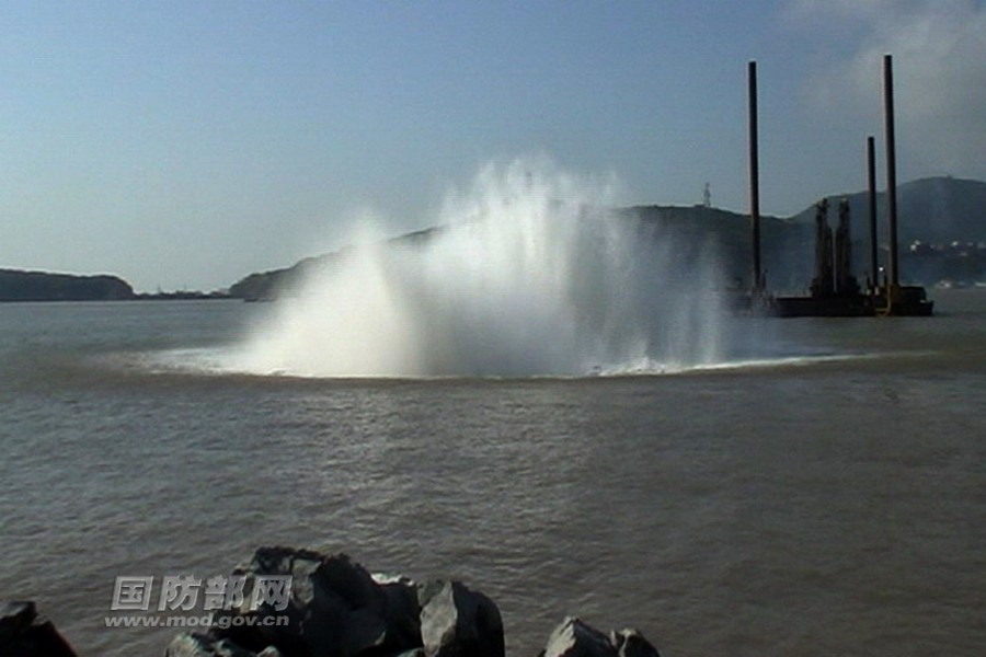 國防部公布遼寧艦?？寇姼坌聢D 解密建港部隊(duì)