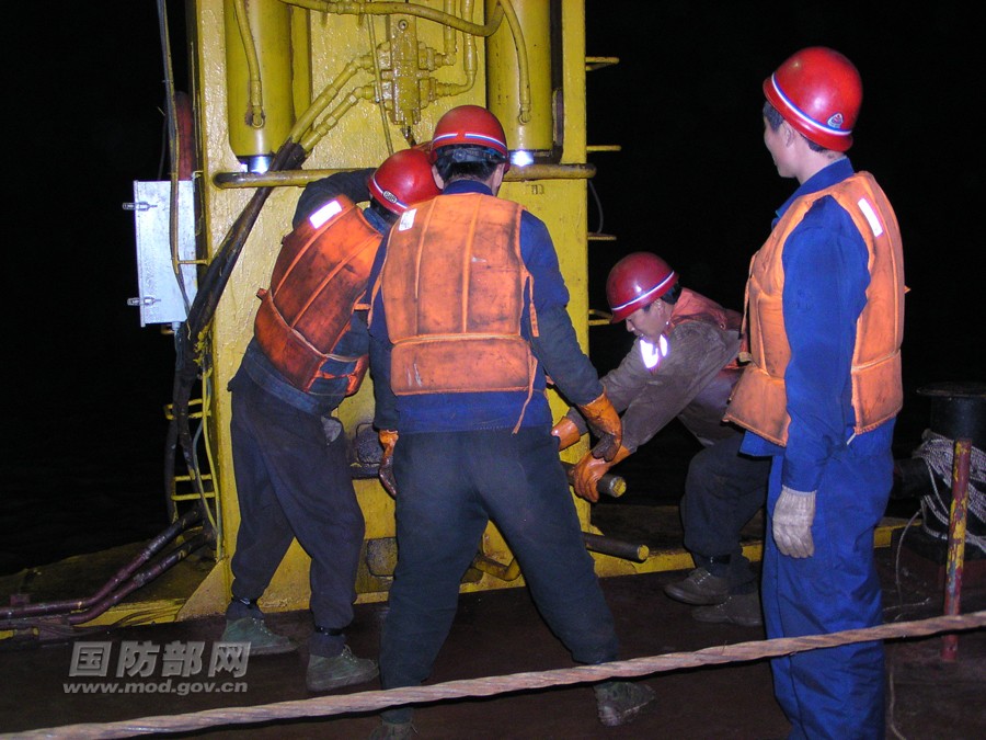 國(guó)防部公布遼寧艦?？寇姼坌聢D 解密建港部隊(duì)