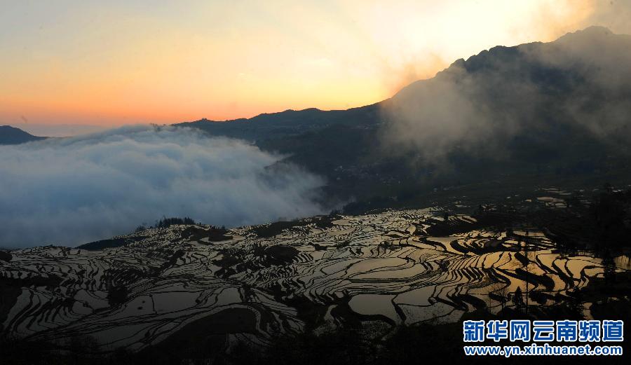 中國(guó)哈尼梯田成功列入世界遺產(chǎn)名錄