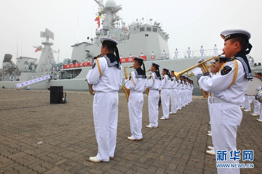中國(guó)派出7艘艦艇赴俄參加中俄“海上聯(lián)合—2013”軍事演習(xí)