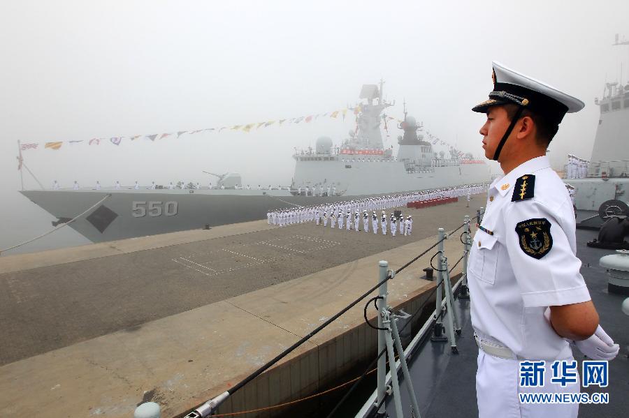 中國派“最強編隊”參加中俄軍演 艦艇多為“00后”
