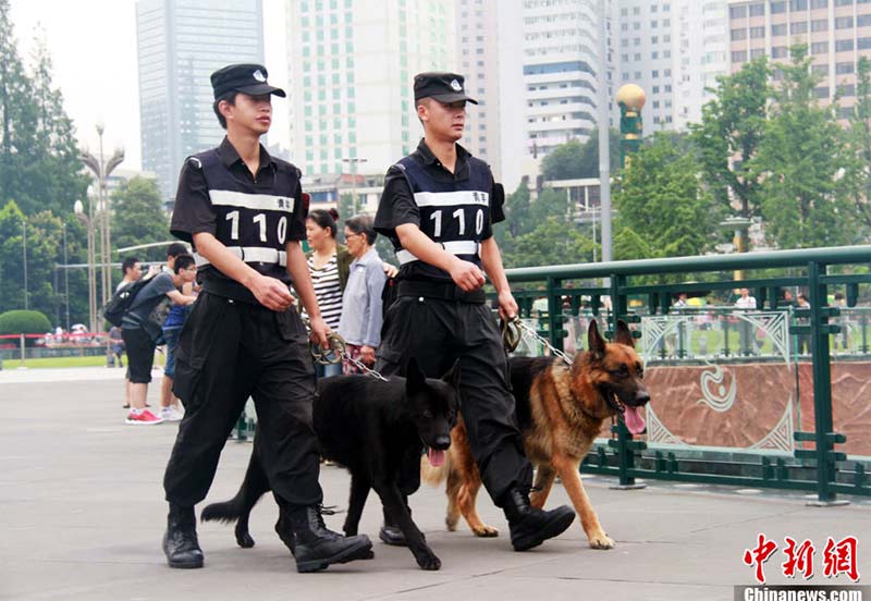 沈陽：新型警用電動(dòng)巡邏車在全運(yùn)村上崗