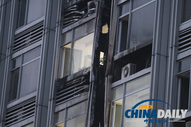 北京武警交通指揮部大樓空調(diào)爆炸引發(fā)火災(zāi)
