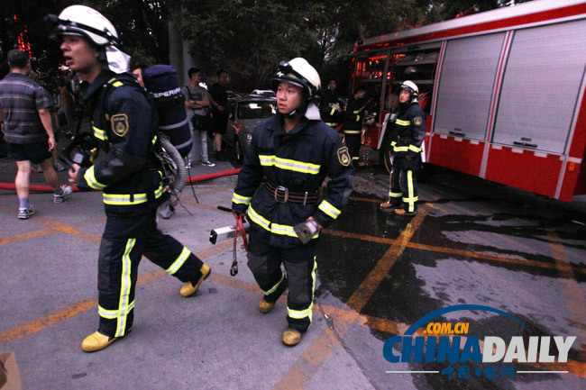 北京武警交通指揮部大樓空調爆炸引發(fā)火災