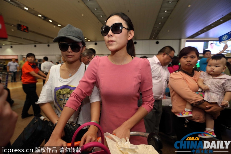 “海娜號”郵輪滯留韓國游客陸續(xù)抵達北京