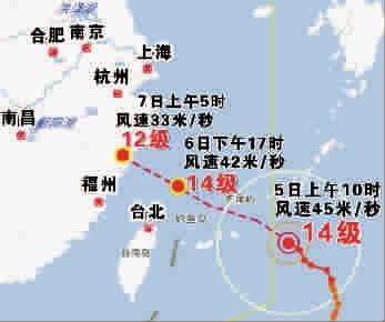 臺風(fēng)暴雨天文大潮“三碰頭” 上海或迎暴雨