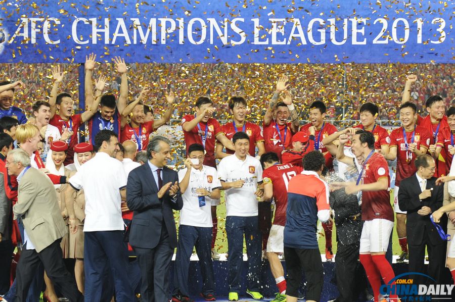 2013亞冠決賽：廣州恒大創(chuàng)造歷史 主場平首爾FC總比分3:3奪冠