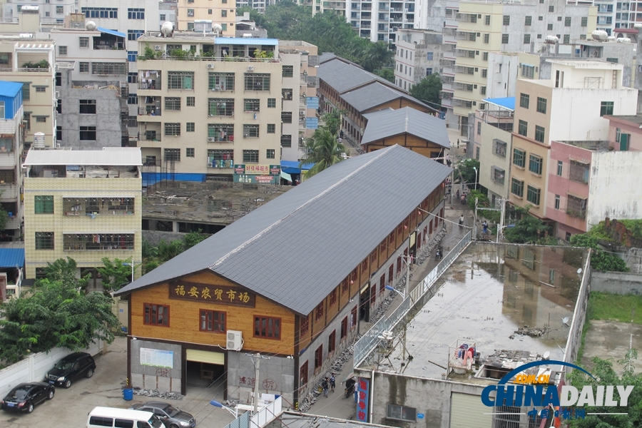 ?？?#8220;最美違建”仿古建筑群開始自拆