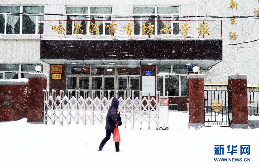 吉林黑龍江“暴雪圍城” 多地中小學19日繼續(xù)停課