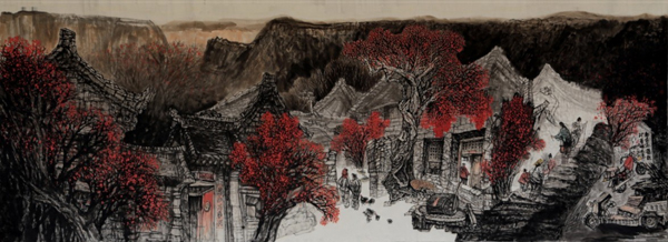 2013周河河個(gè)人畫展亮相北京榮寶齋
