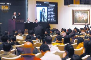 蘇富比北京：112件當(dāng)代中國藝術(shù)品拍出2.27億