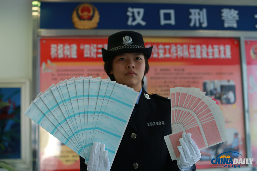 武鐵警方破獲全國(guó)最大系列制販假火車(chē)票案