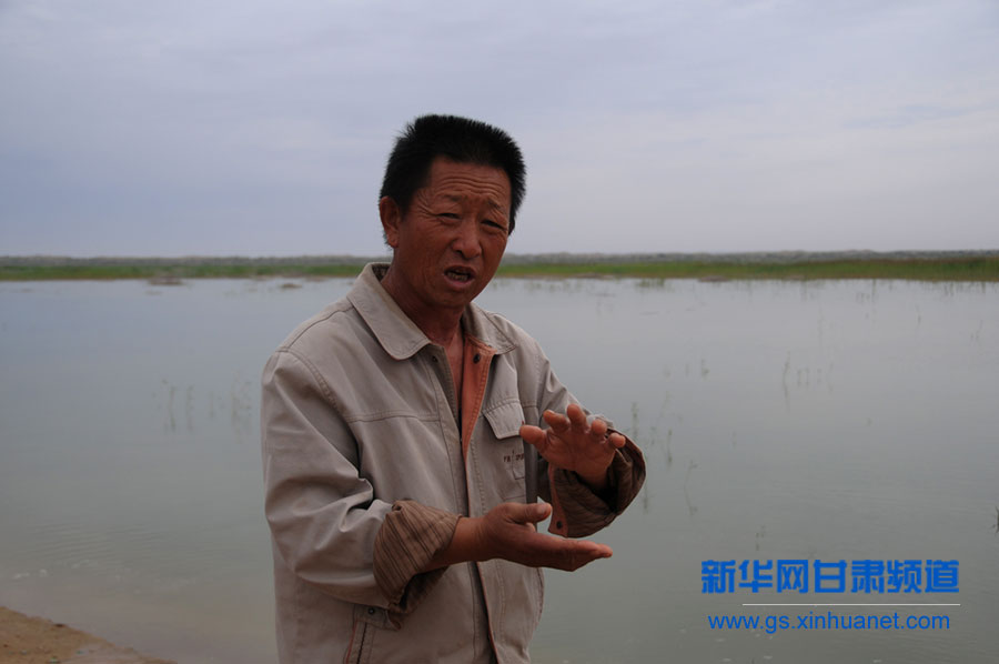 干涸半個世紀(jì)的甘肅民勤青土湖重現(xiàn)碧波