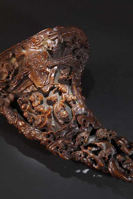 英國(guó)藏家藏明清犀角象牙雕刻特展保利開(kāi)展