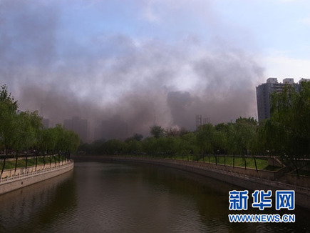 北京一農(nóng)貿(mào)市場發(fā)生火災(zāi) 傷亡情況仍在調(diào)查中(圖)