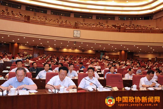 政協(xié)十一屆常委會舉辦第十次學(xué)習(xí)講座 賈慶林主持