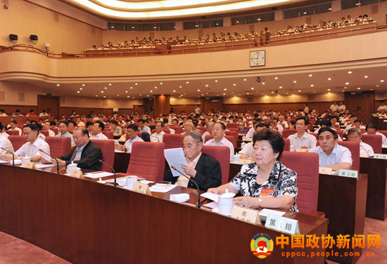 政協(xié)十一屆常委會第十四次會議開幕 賈慶林主持