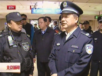 王小洪地鐵檢查安保情況：地鐵安保是反恐重點