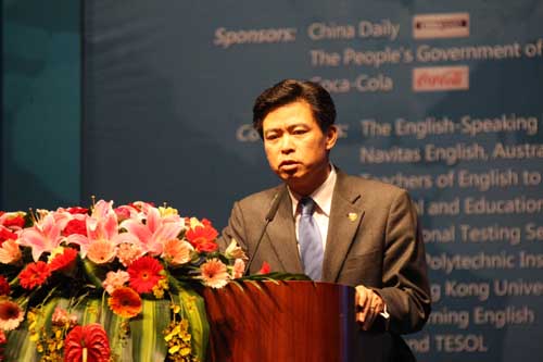 中國(guó)日?qǐng)?bào)社“21世紀(jì) 可口可樂(lè)杯”英語(yǔ)演講比賽現(xiàn)場(chǎng)圖集