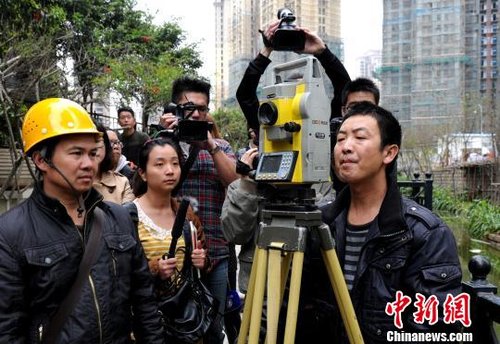 臺(tái)灣地震將福州一棟大樓震歪 專家檢測(cè)后稱正常