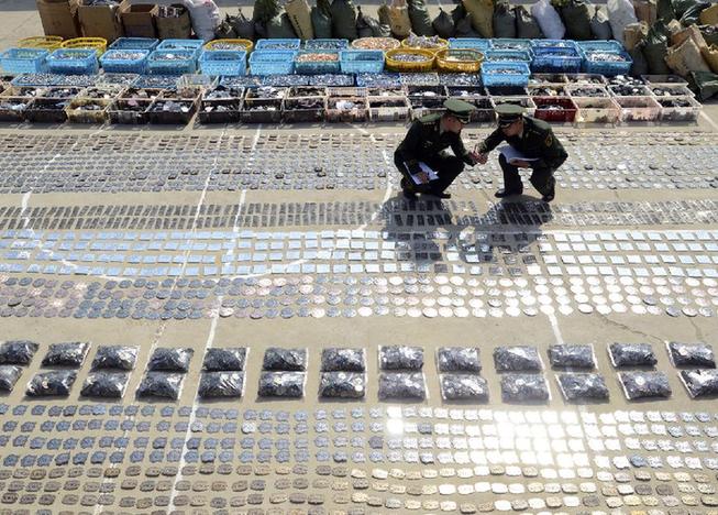 福建福鼎警方查獲假冒馳名商品標識20余萬件
