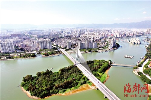 福州“愛情島”江心公園16年后重新改造 或年底免費開放