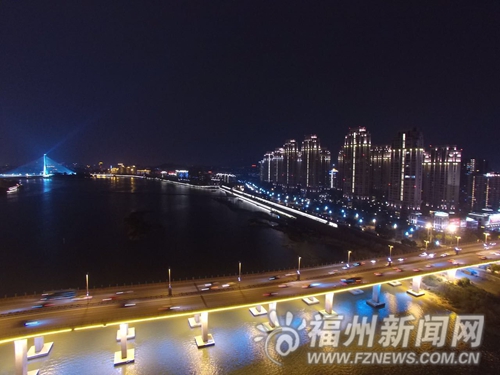 無人機航拍閩江日落視頻 吸引眾多網(wǎng)友眼球(圖)