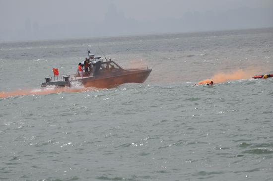 粵港澳首次在內(nèi)地舉行海上聯(lián)合搜救演習