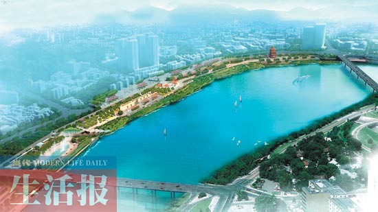 邕江古八景8月底重現(xiàn)江岸 將是中國最美河流