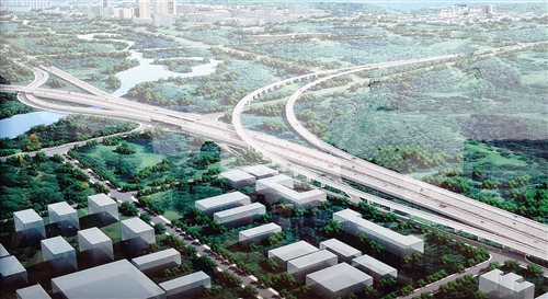 南寧羅文大橋建成通車 機(jī)場第二高速路動工