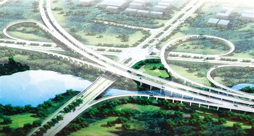 南寧羅文大橋建成通車 機(jī)場第二高速路動工