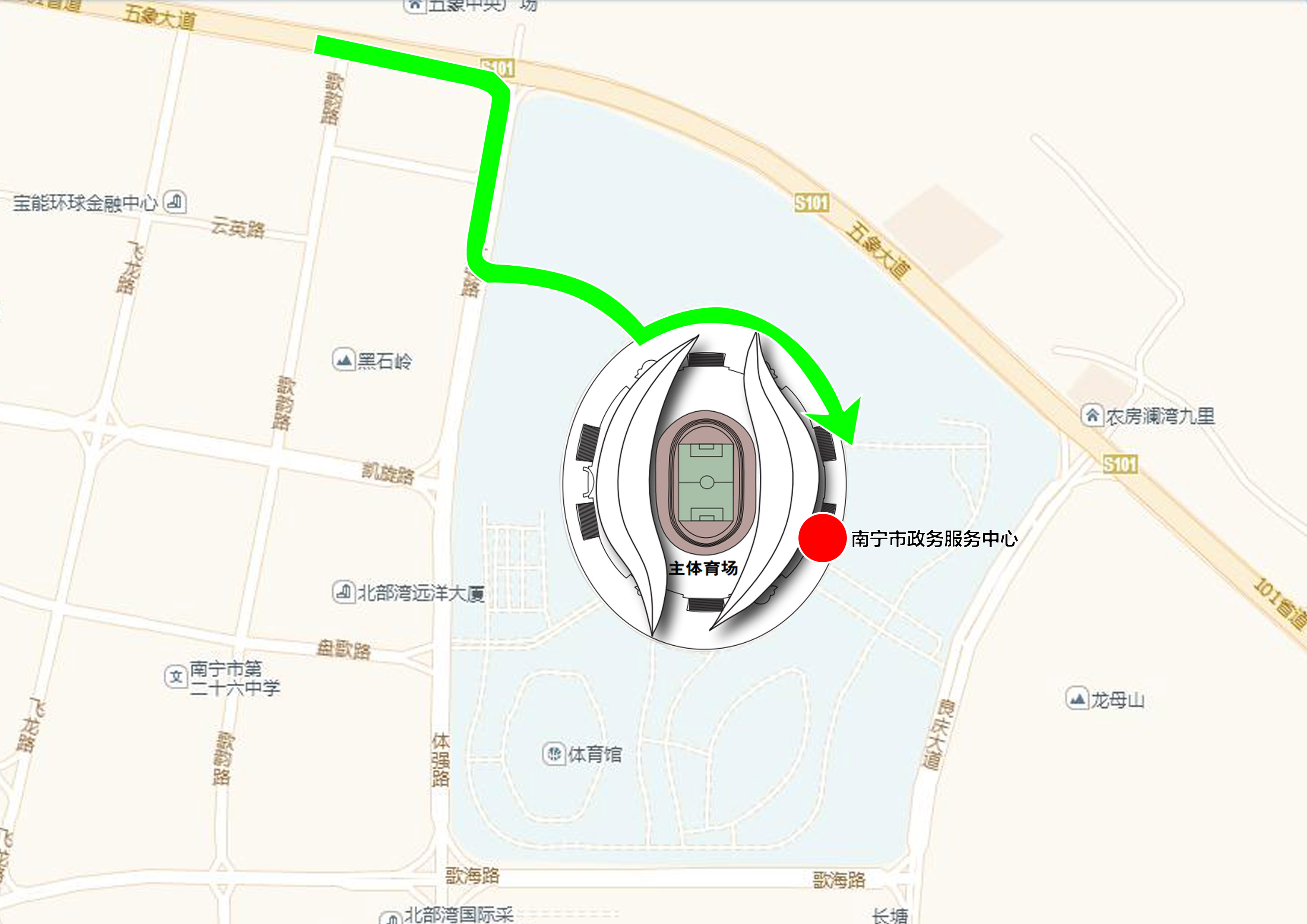 “區(qū)域通行證明”辦證點遷至五象大道 原辦點撤銷