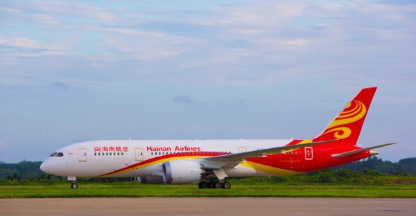 喜迎787、737抵瓊 海航機(jī)隊(duì)規(guī)模提速