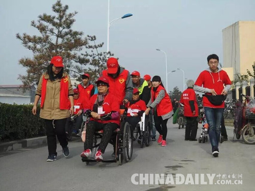 石家莊鐵道大學機械紅鷹青協(xié)：17年善與愛的傳承