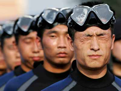 Anti-riot drill,,