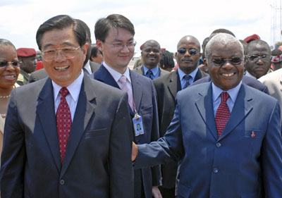 ,hu jintao,africa,