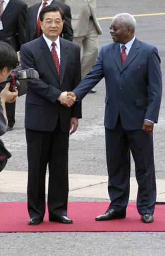 ,hu jintao,africa,