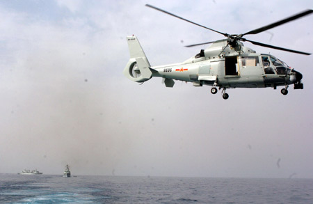 China's 3rd flotilla sails into Gulf of Aden