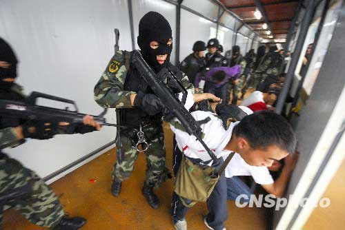 Chongqing drill tests emergency skills