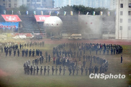 Chongqing drill tests emergency skills