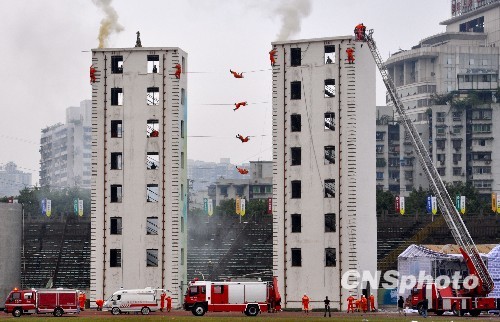 Chongqing drill tests emergency skills
