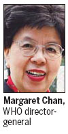 Lifestyle changes touted by WHO boss