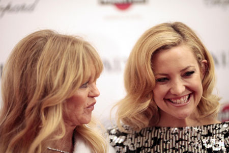 Nicole Kidman,Cruz and Hudson arrive at the premiere of the film