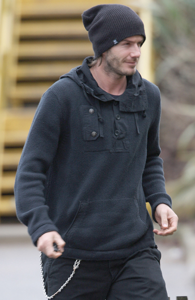 Romantic chef David Beckham