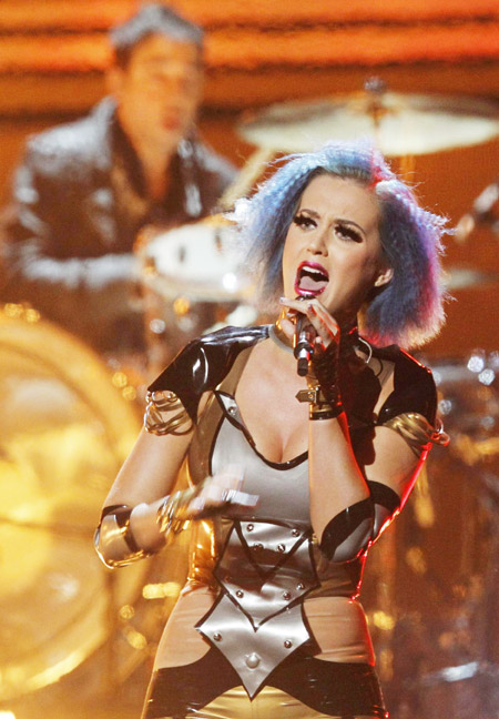 Celebrities perform at Grammy Awards