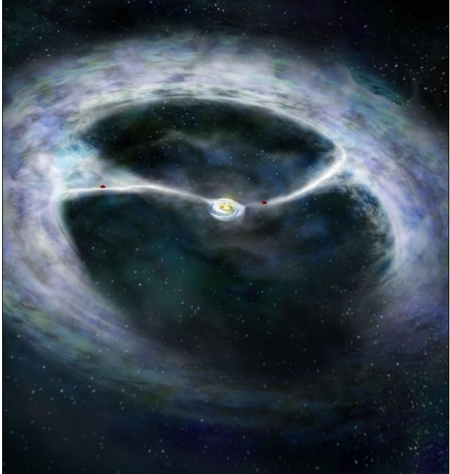行星吸收氣體成長？科學家首次直接觀測到相關證據(jù)