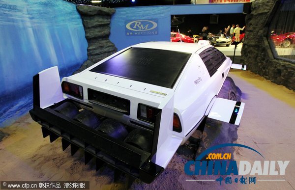 007“座駕”潛艇汽車(chē)拍賣(mài)在即 有望超百萬(wàn)美元（組圖）