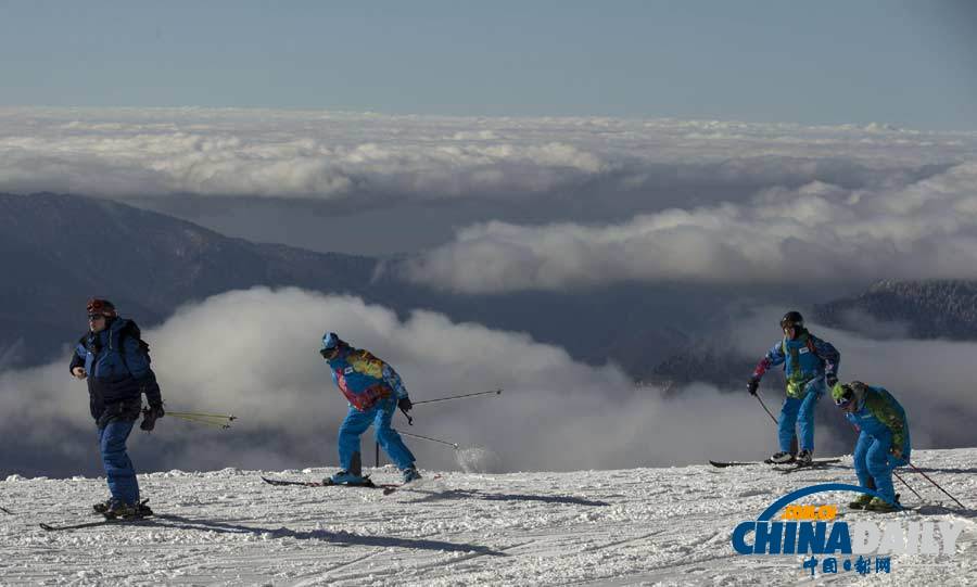 冬奧會高山滑雪比賽場地：勇敢者的樂園