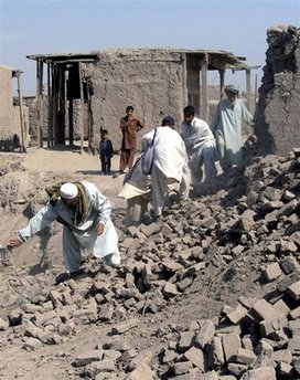 阿富汗東部發(fā)生兩次地震 至少21人喪生百所房屋被毀