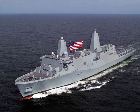 傳美將售臺(tái)最先進(jìn)登陸艦 排水量超航母